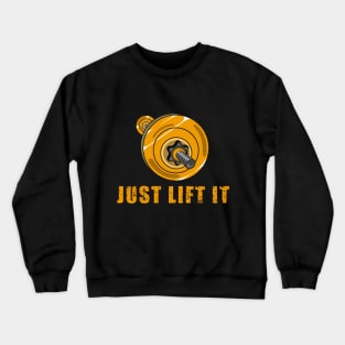 Bodybuilding with Barbell Crewneck Sweatshirt